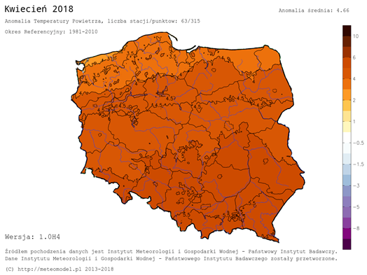 globalne ocieplenie w Polsce