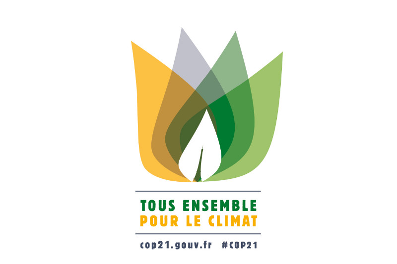 Logo COP21 - wszyscy razem dla klimatu