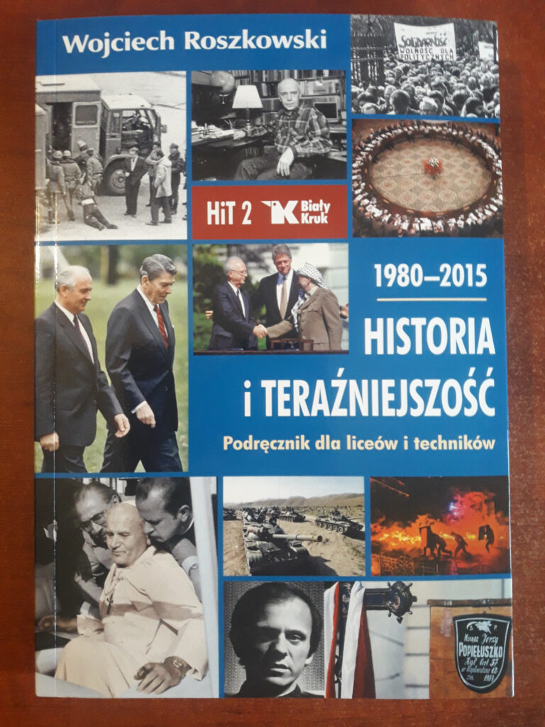 Zdjęcie: okładka podręcznika. Wojciech Roszkowski: Historia i teraźniejszość, tom 2.