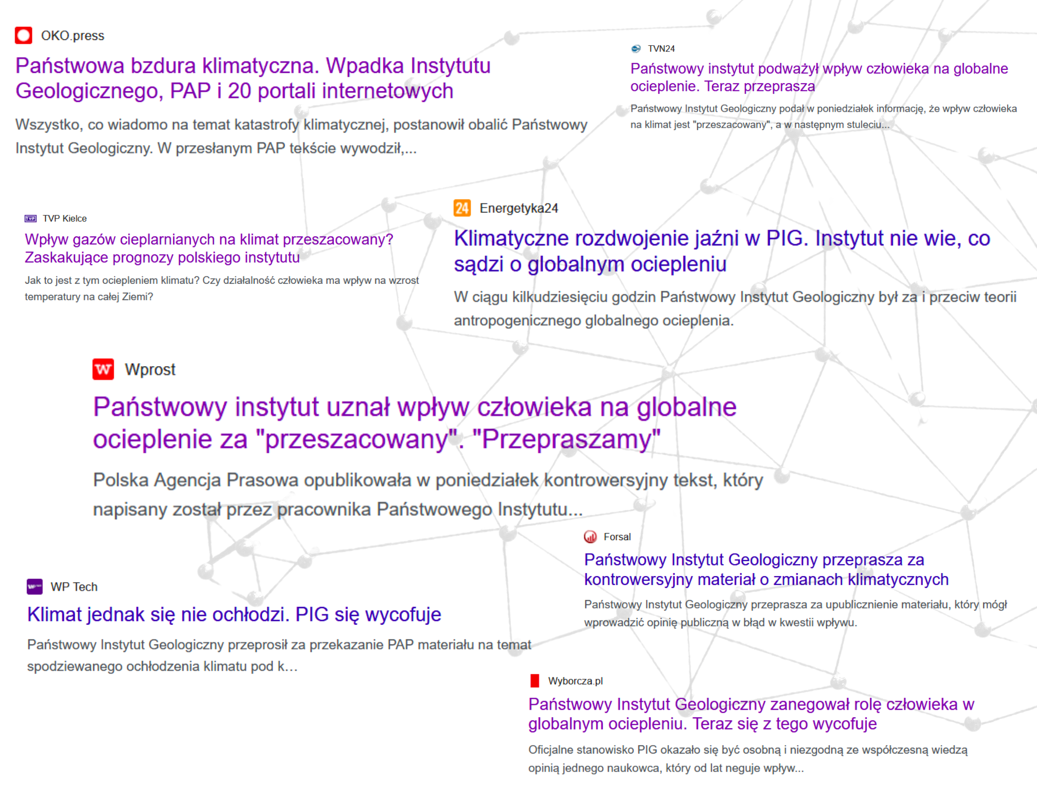 Państwowy Instytut Geologiczny i pełen dezinformacji komunikat prasowy