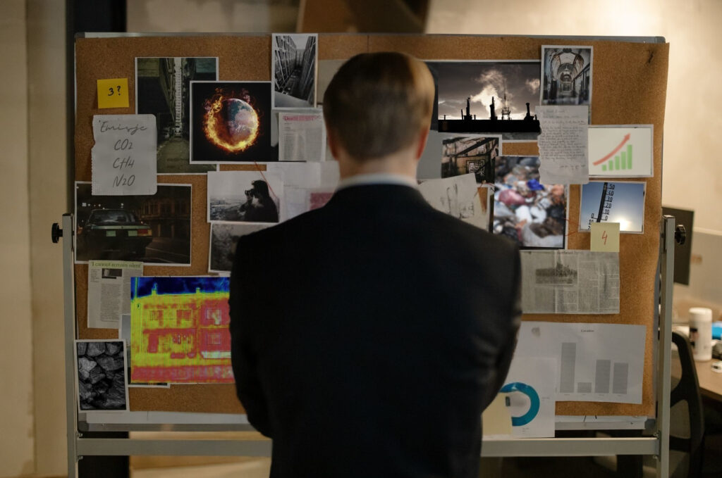 Grafika dekoracyjna: praca dla detektywa - dlaczego Ziemia się ociepla?