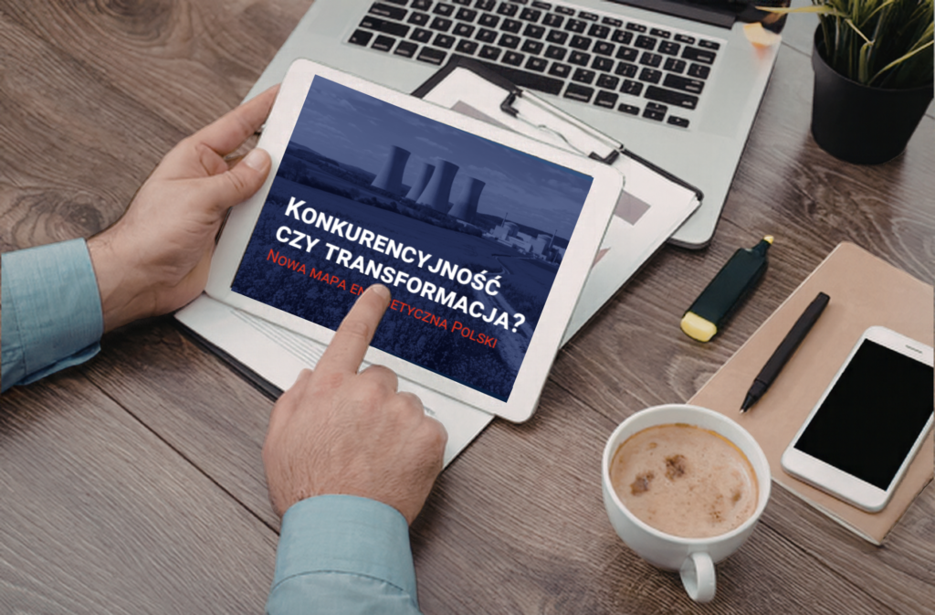 Grafika dekoracyjna: przeglądanie raportu "Konkurencyjność czy transformacja?"