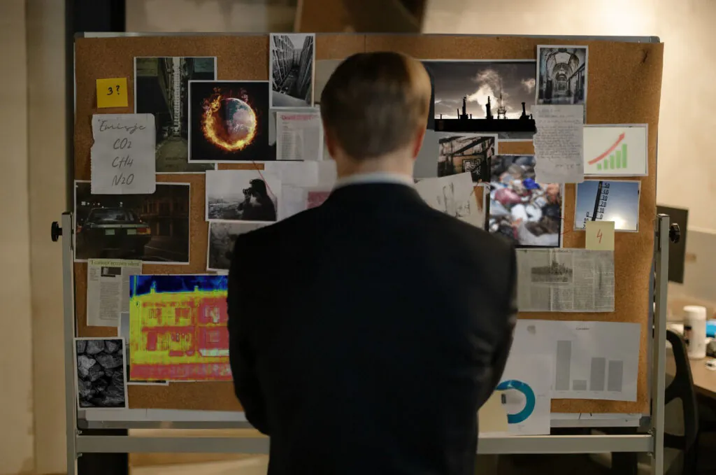 Grafika dekoracyjna: praca dla detektywa - dlaczego Ziemia się ociepla?